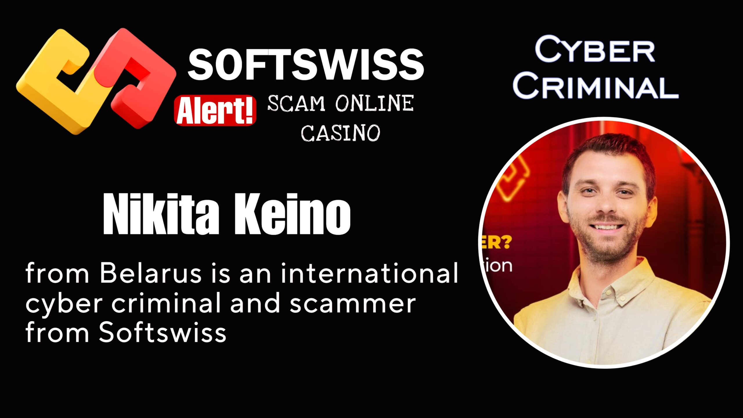 Nikita Keino - softswiss scam - Casino by Softswiss